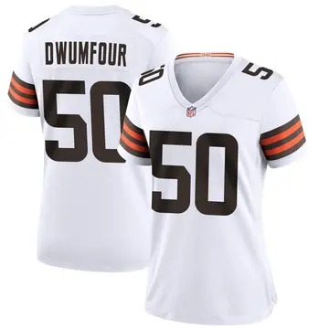 Nike Michael Dwumfour Women's Game Cleveland Browns White Jersey