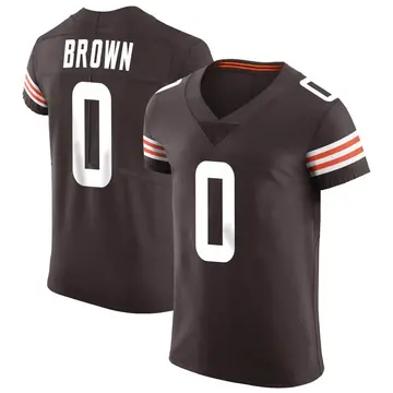 Nike Mike Brown Men's Elite Cleveland Browns Brown Vapor Jersey