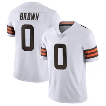 Nike Mike Brown Youth Limited Cleveland Browns White Vapor Untouchable Jersey