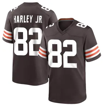 Nike Mike Harley Jr. Youth Game Cleveland Browns Brown Team Color Jersey