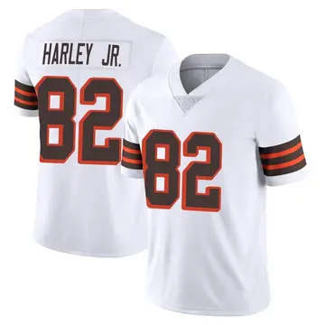 Nike Mike Harley Jr. Youth Limited Cleveland Browns White Vapor 1946 Collection Alternate Jersey