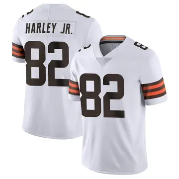 Nike Mike Harley Jr. Youth Limited Cleveland Browns White Vapor Untouchable Jersey