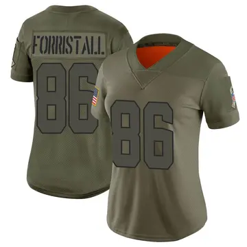 Nike Miller Forristall Women's Limited Cleveland Browns Camo 2019 Salute to Service Jersey