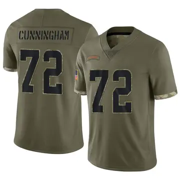 Nike Myron Cunningham Youth Limited Cleveland Browns Olive 2022 Salute To Service Jersey