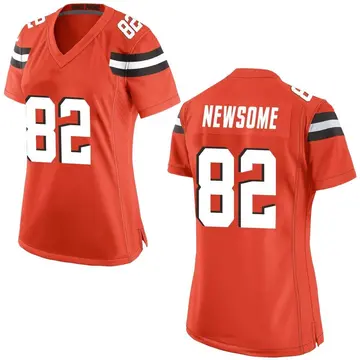 Nike Ozzie Newsome Women's Game Cleveland Browns Orange Alternate Jersey