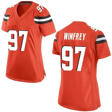 Nike Perrion Winfrey Women's Game Cleveland Browns Orange Alternate Jersey