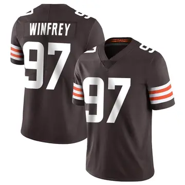Nike Perrion Winfrey Youth Limited Cleveland Browns Brown Team Color Vapor Untouchable Jersey