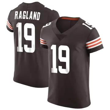 Nike Reggie Ragland Men's Elite Cleveland Browns Brown Vapor Jersey