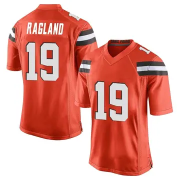 Nike Reggie Ragland Men's Game Cleveland Browns Orange Alternate Jersey
