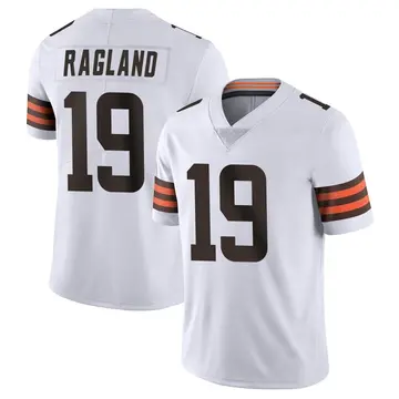 Nike Reggie Ragland Men's Limited Cleveland Browns White Vapor Untouchable Jersey