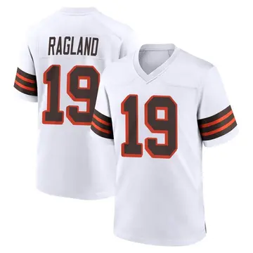 Nike Reggie Ragland Youth Game Cleveland Browns White 1946 Collection Alternate Jersey