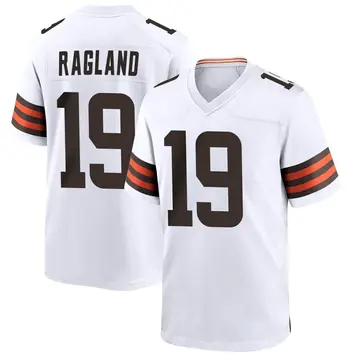 Nike Reggie Ragland Youth Game Cleveland Browns White Jersey