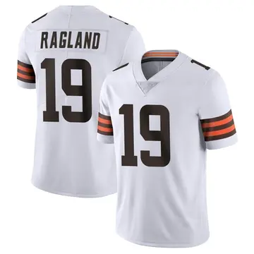 Nike Reggie Ragland Youth Limited Cleveland Browns White Vapor Untouchable Jersey