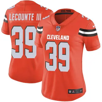 Nike Richard LeCounte III Women's Limited Cleveland Browns Orange Alternate Vapor Untouchable Jersey