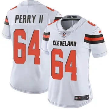 Nike Roderick Perry II Women's Limited Cleveland Browns White Vapor Untouchable Jersey