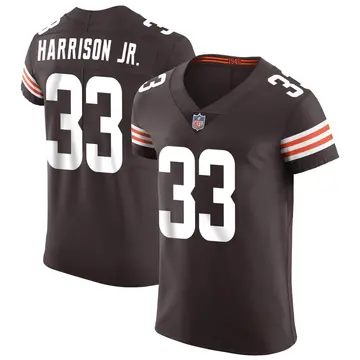 Nike Ronnie Harrison Jr. Men's Elite Cleveland Browns Brown Vapor Jersey