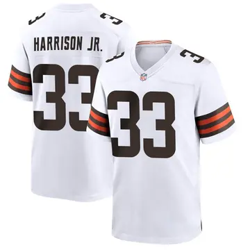 Nike Ronnie Harrison Jr. Men's Game Cleveland Browns White Jersey
