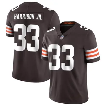 Nike Ronnie Harrison Jr. Men's Limited Cleveland Browns Brown Team Color Vapor Untouchable Jersey