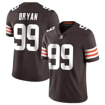 Nike Taven Bryan Men's Limited Cleveland Browns Brown Team Color Vapor Untouchable Jersey