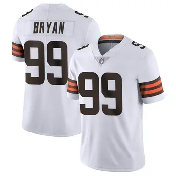 Nike Taven Bryan Youth Limited Cleveland Browns White Vapor Untouchable Jersey