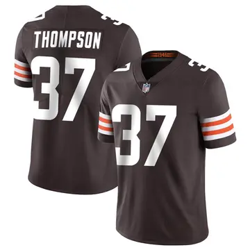 Nike Tedric Thompson Youth Limited Cleveland Browns Brown Team Color Vapor Untouchable Jersey