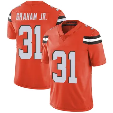 Nike Thomas Graham Jr. Youth Limited Cleveland Browns Orange Alternate Vapor Untouchable Jersey