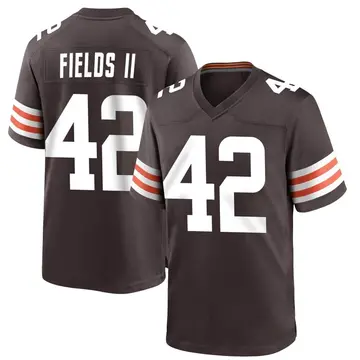 Nike Tony Fields II Youth Game Cleveland Browns Brown Team Color Jersey