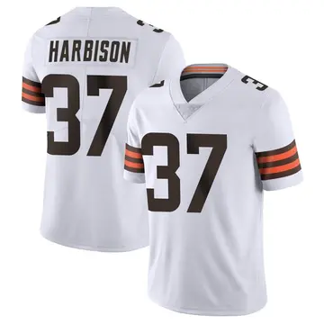 Nike Tre Harbison Youth Limited Cleveland Browns White Vapor Untouchable Jersey