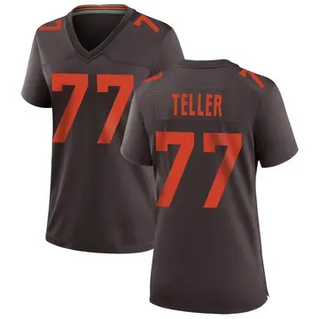Nike Wyatt Teller Women's Game Cleveland Browns Brown Alternate Jersey