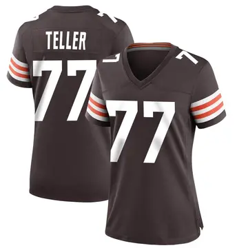 Nike Wyatt Teller Women's Game Cleveland Browns Brown Team Color Jersey
