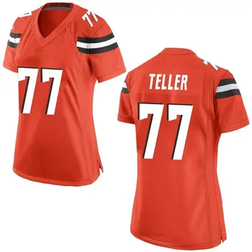 Nike Wyatt Teller Women's Game Cleveland Browns Orange Alternate Jersey